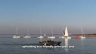 Electric boats safeguarding sailing events, ExploMar escorts regattas with electric technology
