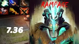 Камбек после сложного старта и ремпейдж на Juggernaut #dota2 #carry #juggernaut