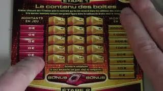 Challenge 54&euro;, 7 Black jack, 1 Cash, 3 A PRENDRE OU A LAISSER, 2 Millionnaires,