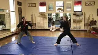Fritz & Doug Demonstrate Self-Defense Technique (2019)