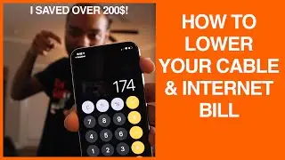How to Save Money On Your Cable Bill & Internet