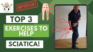 3 Simple Exercises to Relieve Sciatica Pain Fast! | The 10X Physio Channel