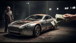 ASMR Car Restoration: This Abandoned Aston Martin V12 Vantage Was Left for Dead