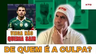 VEIGA NÃO QUERIA SAIR DO PALMEIRAS - opinião sobre a decisão.