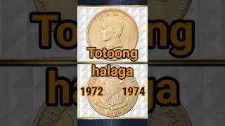 Totoong halaga 1972 & 1974 1 Piso #coin #collection #oldcoins