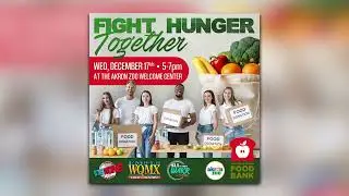 Join WAKR as they Fight Hunger Together with the Akron Zoo and the Akron-Canton Regional Foodbank!