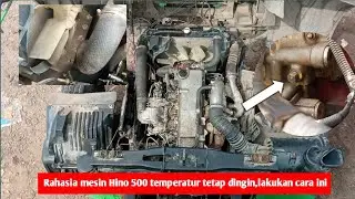 cara buang angin radiator atau bleeding air radiator hino 500(lohan)