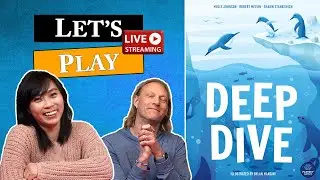 DEEP DIVE -  Live Board Game Playthrough & Review e124