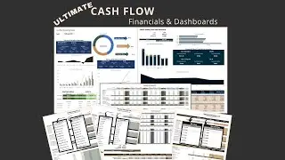 Small Business Cashflow | Automated Cash Flow Spreadsheet Template