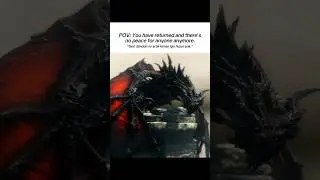 Arrogant Mortal! - The Elder Scrolls V: Skyrim | Alduin Edit #skyrim #alduin #edit