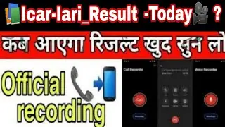 Icar Iari technician t1 result date / Icar technician result 2022 / Icar Iari technician result#Icar