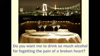 elegant conversation at night (in '