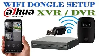 Dahua Dvr Ko Wifi Receiver Se Online Kaise Kare !How to  Dahua DVR online with Wi-Fi receiver?