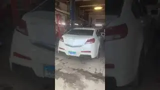 2010 Acura TL SH-AWD Straight Pipe Exhaust (First Start-Up)