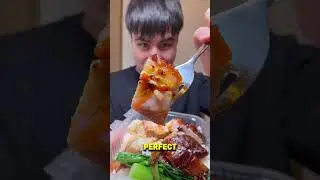 Eating Siu Mei Fan in Hong Kong #shorts