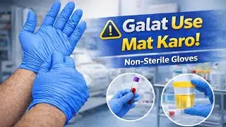 Non-Sterile Gloves | Clinic, Hospital & Nursing Home Me Kab Aur Kaise Use Hote Hain? 