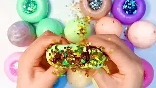 【ASMR】slime sound，decompress，sleep aid #slimevideo #chewingsound