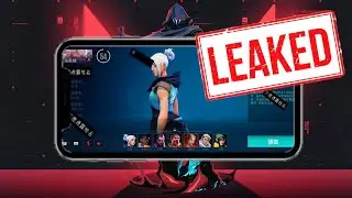 Valorant Mobile First Gameplay Leaked | Valorant Mobile Leaked Gameplay