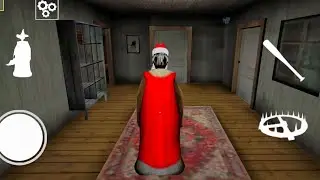 Playing as Santa granny in granny 2 mod menu 