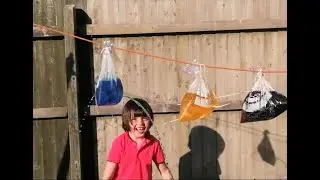 Leak Proof Bag with Pencil and Stick l Cool Science Experiment for Kids #FREDKIDSTV #aumsum #science
