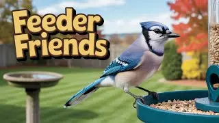 Backyard Birds at the Feeder | 30 Minutes | Natural Sounds