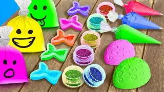 TOP ENTSPANNENDE ZUSAMMENSTELLUNG || GLITZER, SAND, SCHLEIM, FARBE, HARZ UND TON