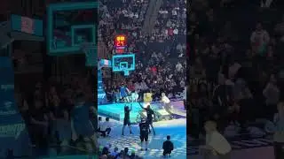 Mascot stuff at the Lynx game #wnba #mascot