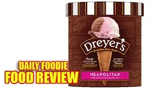 Dreyer's Neapolitan Review - Ice Cream Flavor Unwrapping #foodreview