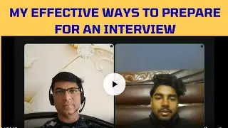 My effective ways to prepare for an Interview for English beginners 👍
