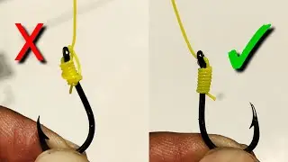 Pemancing banyak tidak tau cara mengikat mata pancing paling kuat dan benar