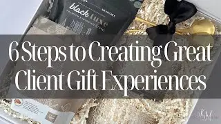 6 Steps to Creating Great Client Gift Experiences | #clientgifts #weddingindustry #weddingpro