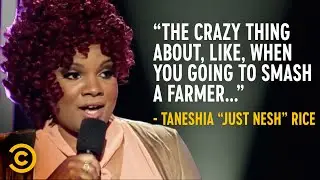 Taneshia “Just Nesh” Rice Is on a Dating Website for Farmers