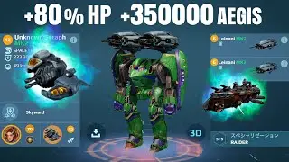 [WR] Leinani Seraph w/ Aopo Drone & Frederick | War Robots Gameplay