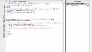 Embedding HTML in PHP.flv