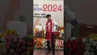 Graduated from one of India&rsquo;s prestigious institutions 🎓 #convocationday #iiit #iiitbhopal #manit
