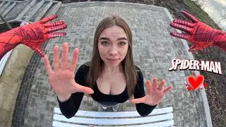 SPIDER-MAN HELPED A CRAZY GIRL AND REGRETED THAT I DID IT (Romantic Parkour POV)