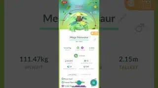 ✨ shiny venusaur✨🍃 such a vibrant shiny #pokemon #shinypokemon #fypシ #shorts #gaming #rare #like