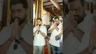 ACTOR SURYA-42 POOJA VIDEOS | SHOOTING COMMENCED | UV CREATIONS | STUDIOGREEN PRODUCTIONS