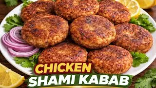 Chicken Shami Kabab | Ramzan Special Recipe #cookingchannel #trending #shamikababrecipe #foryou 