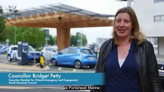 Portishead electric vehicle rapid charging hub