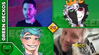 MCC 20 - Green Geckos Team Intro - CaptainSparklez, Ranboo, Philza, Smajor (MCC Live Show)