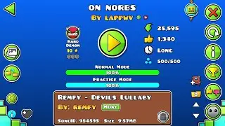 on norbs by lappwv (Hard Demon) Geometry Dash