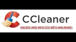 Ccleaner infected with malware, update your version!