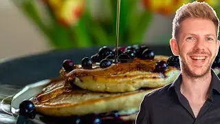 Pancakes mit Wilden Blaubeeren | So gut! 😍