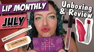 Lip Monthly | JULY 2020 | Unboxing & Review