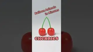 Balloon Animals in Minutes _ Cherries #diy #balloncraft