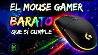 EL MEJOR MOUSE  BARATO DEL MERCADO CON CALIDAD PRO| Logitech G203 LIGHTSYNC