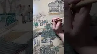 Painting on porcelain
