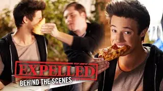 Pizza Slap with Matt Shively & Cameron Dallas! Expelled Movie Behind the Scenes