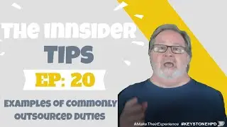 Examples of Commonly Outsourced Duties | INNsider Tips Ep. #020